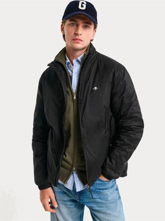ΜΠΟΥΦΑΝ JACKET GANT ΜΑΥΡΟ