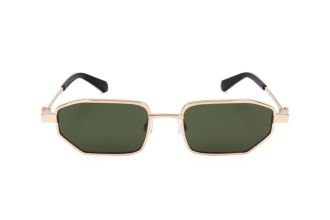 ΓΥΑΛΙΑ ΗΛΙΟΥ OFF WHITE METAL GOLD/GREEN