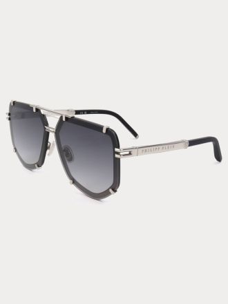 ΓΥΑΛΙΑ ΗΛΙΟΥ PHILIPP PLEIN SILVER/BLACK