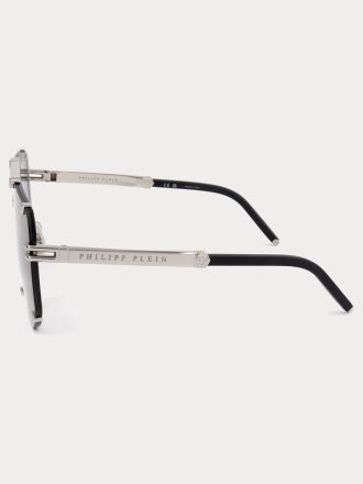 ΓΥΑΛΙΑ ΗΛΙΟΥ PHILIPP PLEIN SILVER/BLACK