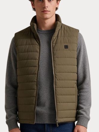 ΓΙΛΕΚΟ BOSTON PADDED VEST COFFEE