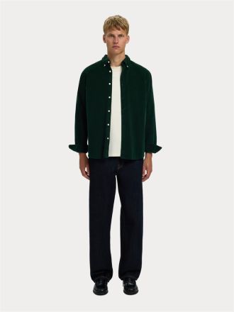 ΠΟΥΚΑΜΙΣΟ SELECTED SLMREGCOLE DANNI CORD BD LS SHIRT NOOS PINE GROVE