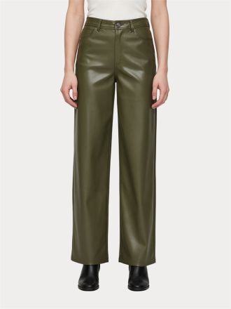 ΠΑΝΤΕΛΟΝΙ ONLY ONLSMOOTH HW FAUX LEATH WIDE PANT CC PNT TARMAC