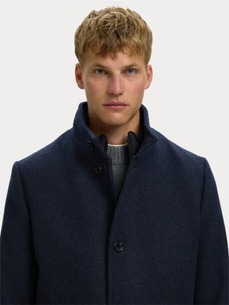 ΠΑΛΤΟ SELECTED SLMRAINAR WOOL BLEND COAT NOOS SKY CAPTAIN
