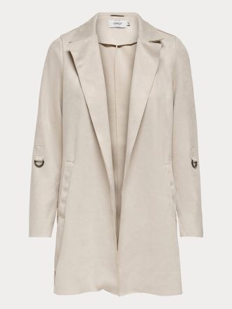 ΣΑΚΑΚΙ ONLY ONLMAGGIE FAUX SUEDE BLAZER OTW PUMICE STONE