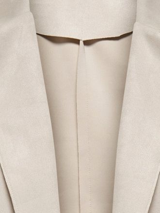 ΣΑΚΑΚΙ ONLY ONLMAGGIE FAUX SUEDE BLAZER OTW PUMICE STONE