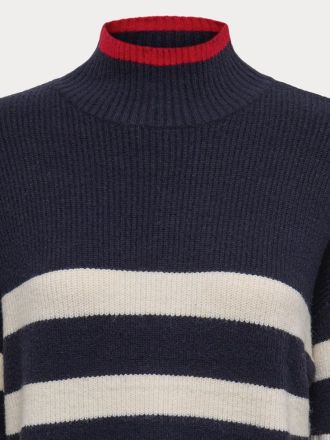 ΠΛΕΚΤΟ ONLY ONLKATIA LS RIB HIGHNECK CC KNT NIGHT SKY