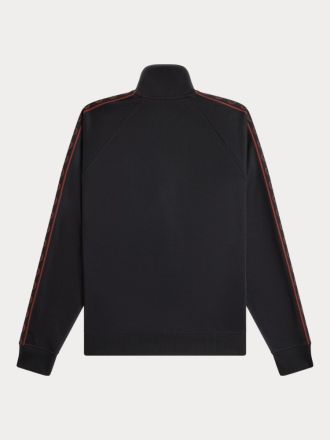 ΖΑΚΕΤΑ FRED PERRY CONTRAST TAPE BLACK