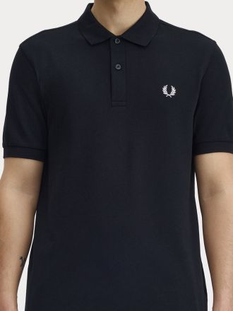 ΠΟΛΟ FRED PERRY THE FRED PERRY SHIRT BLACK/WHITE