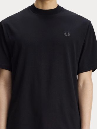 T-SHIRT FRED PERRY REFLECTIVE PRINT BLACK