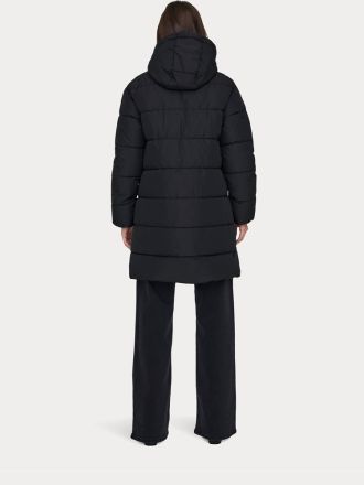 ΠΑΛΤΟ ONLY ONLCLAIR PUFFER HOOD COAT CC OTW BLACK