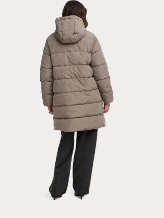 ΠΑΛΤΟ ONLY ONLCLAIR PUFFER HOOD COAT CC OTW WALNUT