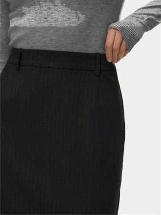 ΦΟΥΣΤΑ VERO MODA VMSKYLAR MW PENCIL SKIRT PRM DARK GREY PINSTRIPE