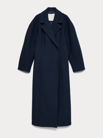 ΠΑΛΤΟ VERO MODA VMAUTUMNCARRIE LONG COAT PRM NAVY BLAZER