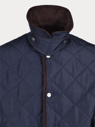 JACKET GANT FLEECE NAVY