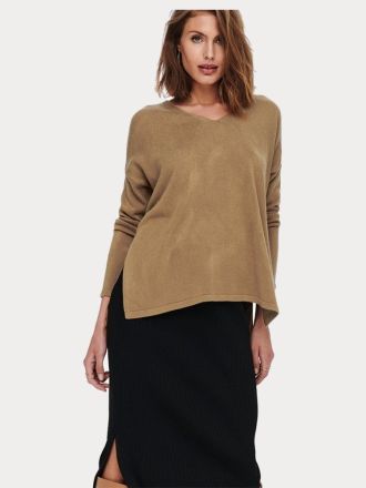ΠΛΕΚΤΟ ONLY LIGHT BROWN