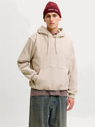 ΦΟΥΤΕΡ JACK&JONES JORFREDERIKSBERG MONOGRAM SWEAT HOOD SN FEATHER GRAY