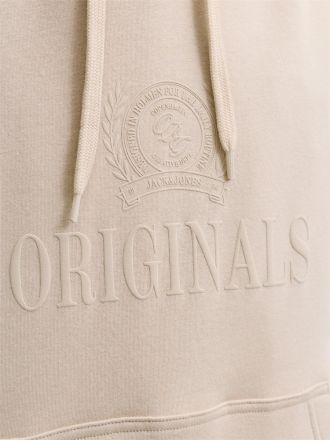 ΦΟΥΤΕΡ JACK&JONES JORFREDERIKSBERG MONOGRAM SWEAT HOOD SN FEATHER GRAY