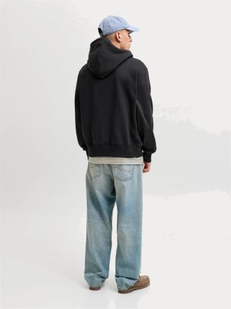 ΦΟΥΤΕΡ JACK&JONES JORFREDERIKSBERG MONOGRAM SWEAT HOOD SN BLACK