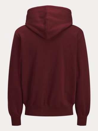 ΦΟΥΤΕΡ JACK&JONES JORFREDERIKSBERG MONOGRAM SWEAT HOOD SN CHOCOLATE TRUFFLE
