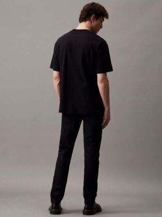 T-SHIRT CALVIN KLEIN RELAXED FIT EMBRO BADGE TEE CK BLACK