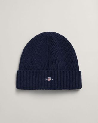 ΣΚΟΥΦΟΣ GANT WOOL BEANIE NAVY