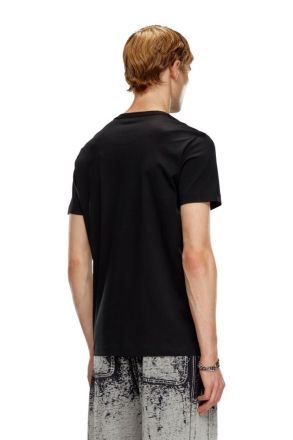 T-SHIRT DIESEL REGULAR T-MIEGOR-K77 BLACK