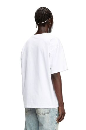 T-SHIRT DIESEL T-BOXT-LAB WHITE