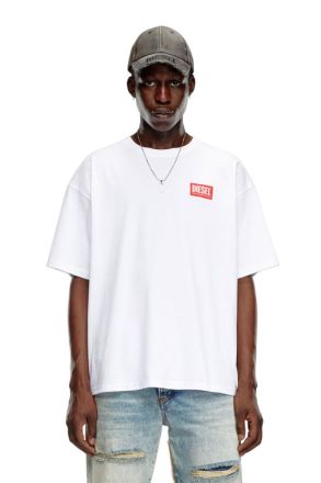 T-SHIRT DIESEL T-BOXT-LAB WHITE
