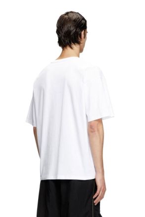 T-SHIRT DIESEL T-BOX-R30 ROUND NECK WHITE