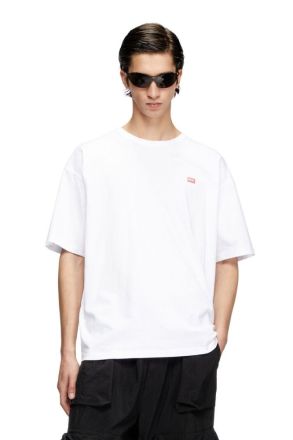 T-SHIRT DIESEL T-BOX-R30 ROUND NECK WHITE