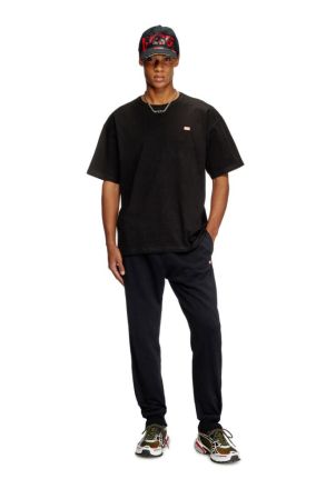 T-SHIRT DIESEL T-BOX-R30 ROUND NECK BLACK