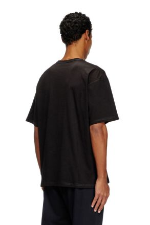 T-SHIRT DIESEL T-BOX-R30 ROUND NECK BLACK