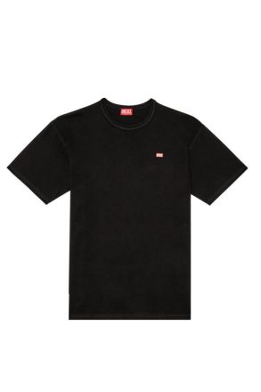 T-SHIRT DIESEL T-BOX-R30 ROUND NECK BLACK