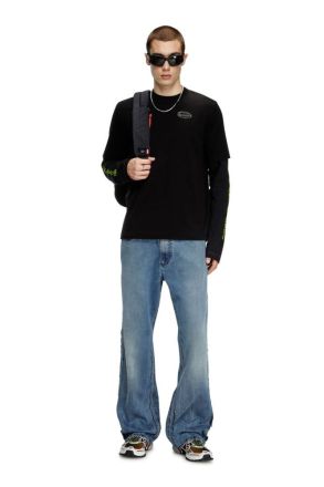 T-SHIRT DIESEL T-MADJUST-R2 BLACK