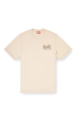 T-SHIRT DIESEL T ADJUST V4 MAGLIETTA BEIGE