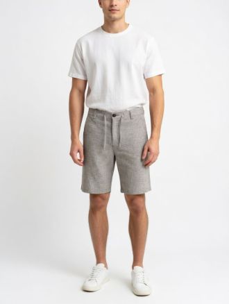 ΒΕΡΜΟΥΔΑ SELECTED SLHREGULAR BRODY LINEN SHORTS DELICIOSO