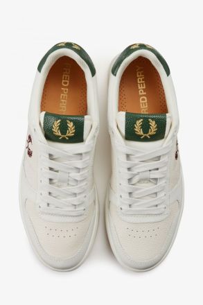 SNEAKER FRED PERRY LEATHER PORCELAIN