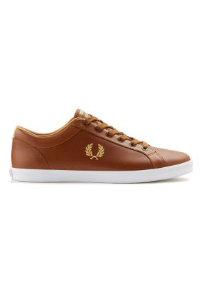 SNEAKER FRED PERRY LEATHER TAN