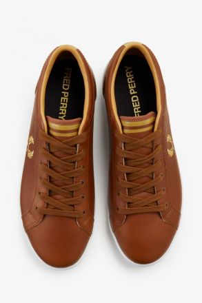 SNEAKER FRED PERRY LEATHER TAN