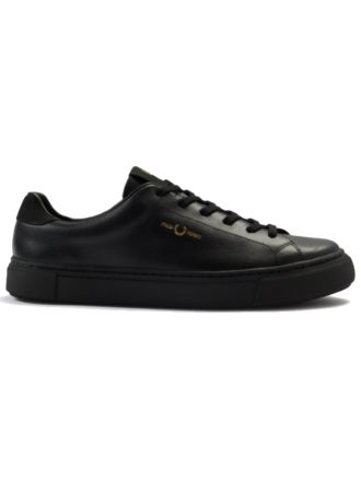 SNEAKER FRED PERRY LEATHER BLACK