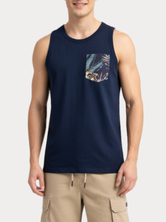 ΑΜΑΝΙΚΟ TANK TOP JACK & JONES JJHONOLULU POCKET NAVY BLAZER