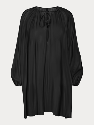 DRESS VERO MODA VMIRIS L/S TUNIC WVN POP7 BLACK