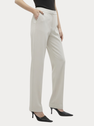 PANTS VERO MODA VMCHARITY HW LOOSE TAPERED PANT OFF WHITE