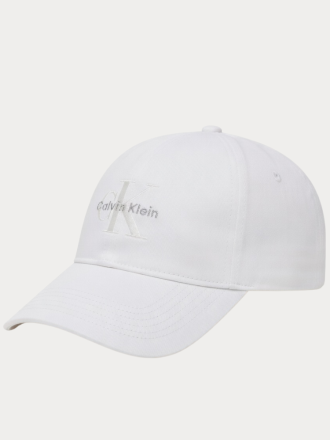 ΚΑΠΕΛΟ CALVIN KLEIN MONOLOGO EMBROIDERY BASEBALL WHITE