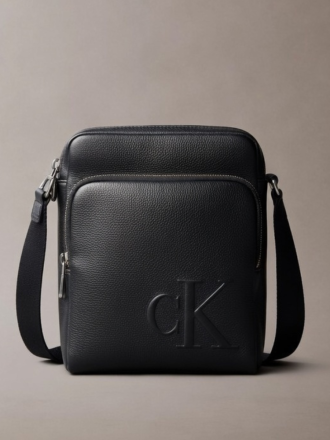 ΤΣΑΝΤΑ CALVIN KLEIN BOLD POCKET REPORTER BLACK