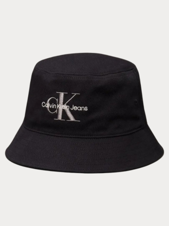 BUCKET HAT CALVIN KLEIN MONOLOGO EMBRODERY BLACK
