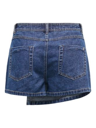 SKORT ONLY LESLY REG LB DNM DARK BLUE DENIM