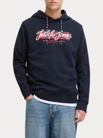 ΦΟΥΤΕΡ JACK & JONES JJURBAN SWEAT HOOD SKY CAPTAIN