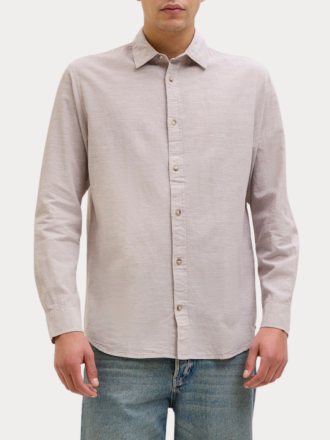 ΠΟΥΚΑΜΙΣΟ JACK & JONES JJESUMMER LS SN CROCKERY